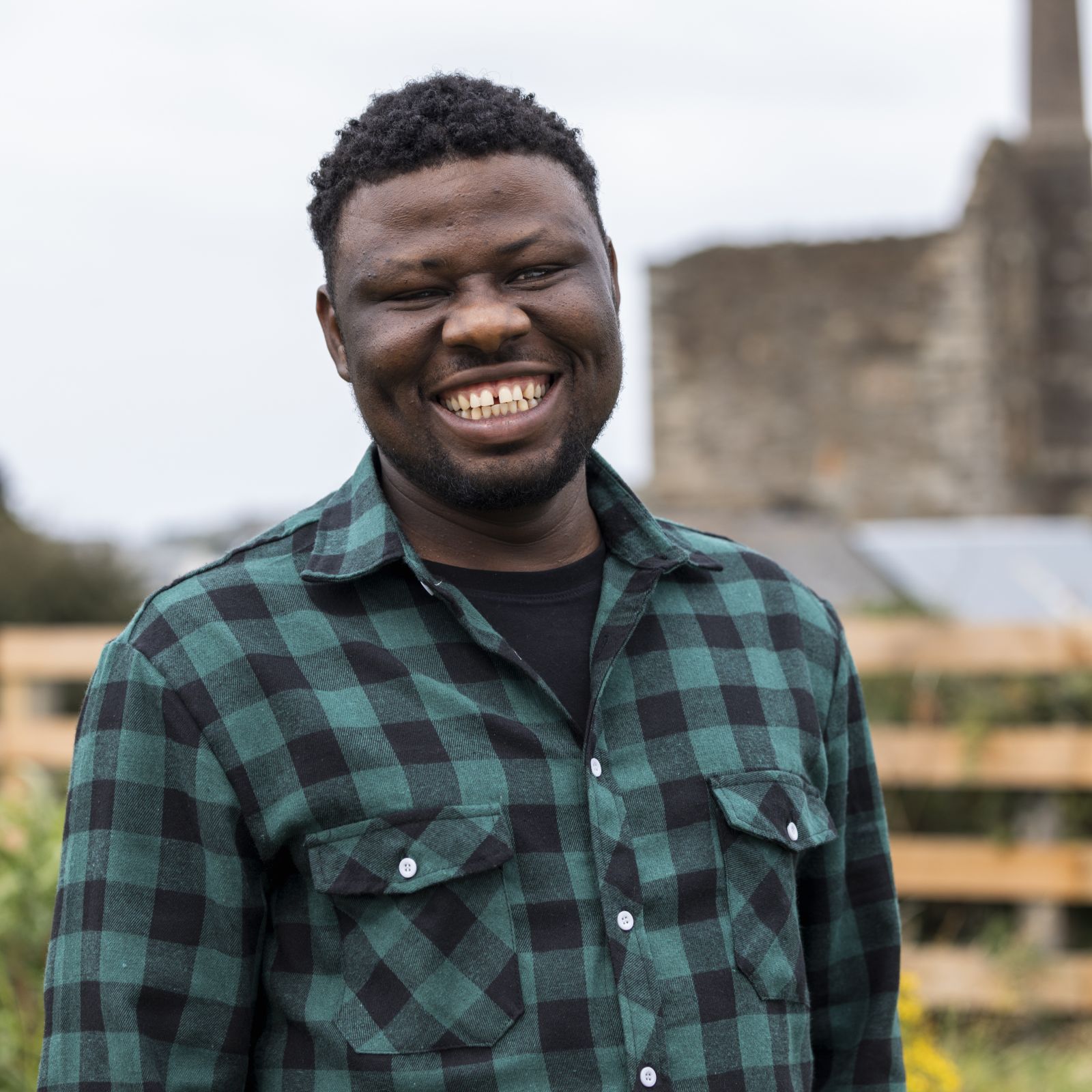 Care workers portrait smiling